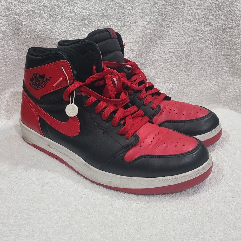Nike Air Jordan 1.5 Retro High The Return Bred Black-Red SZ 12 [768861-001]